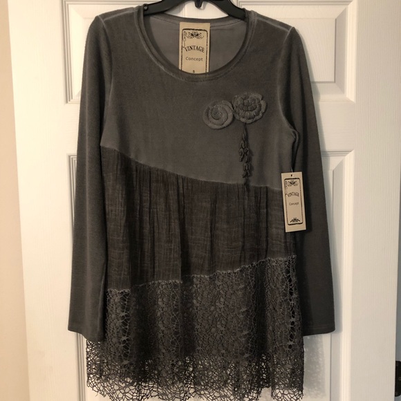 Boho Goth Long Sleeve - Picture 1 of 5